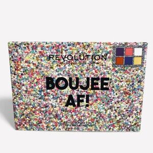 Makeup Revolution Boujee AF Eyeshadow Palette Bold Color Vegan